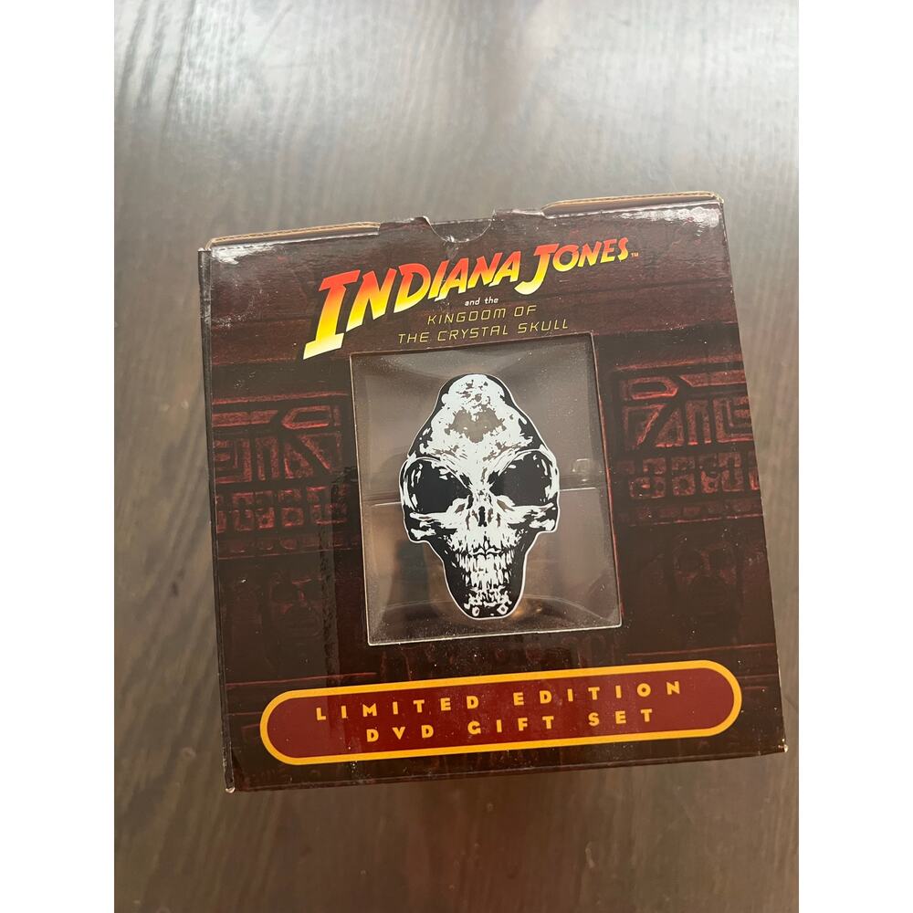 Indiana Jones and the Kingdom of the Crystal Skull DVD Lmtd Edition Gift Set JL